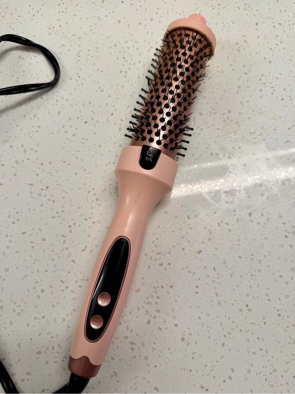 Wavytalk Pink Hot Air Brush Blow Dryer Brush Volumizer